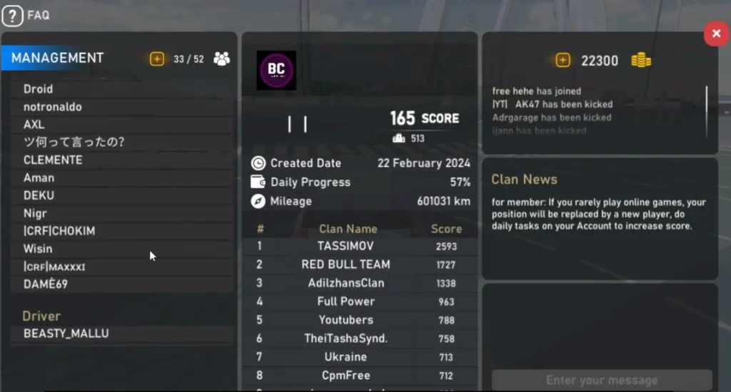 Car Parking Multiplayer Mod APK V4.9.5.2(Unlimited Money and Gold) 2 Clan feature in car parking multiplayer mod apk